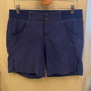 KUHL Women Navy Summer Hiking Shorts Size 10